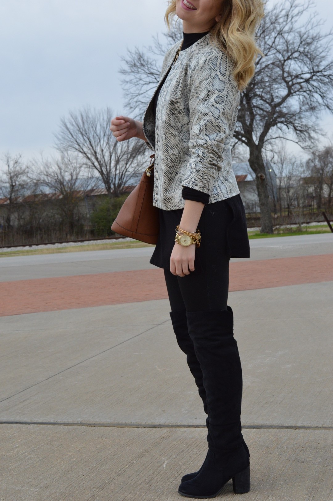 Snakeskin jacket